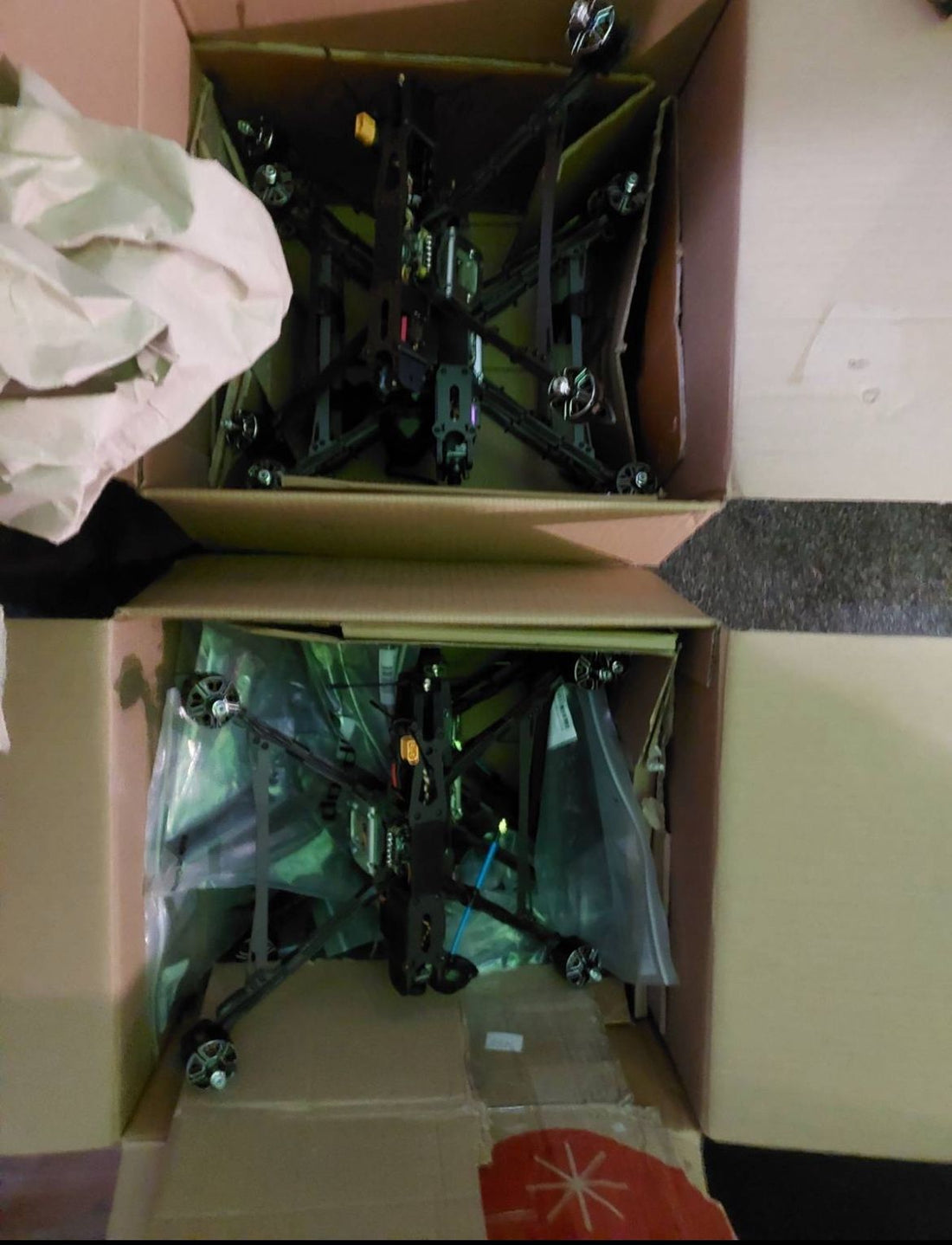 Delivery to the 113th TDF