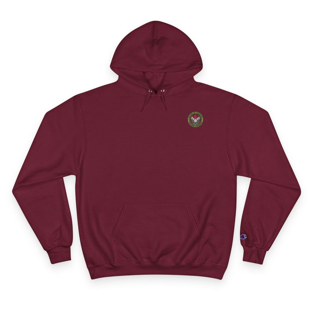 Champion x Doves Of Freedom Hoodie, Warm, Cozy, Cardinal