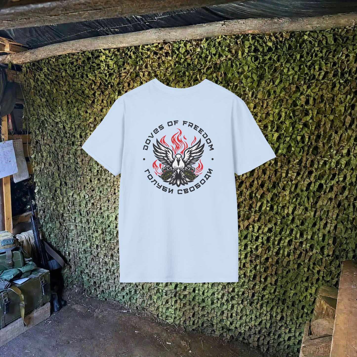 T-Shirt ''Doves Of Freedom''