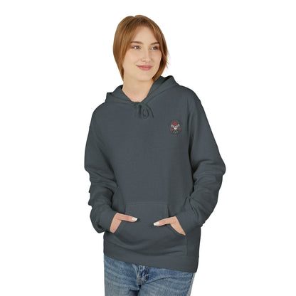 Unisex Hoodie 'Doves Of Freedom'' Text of Logo: Black