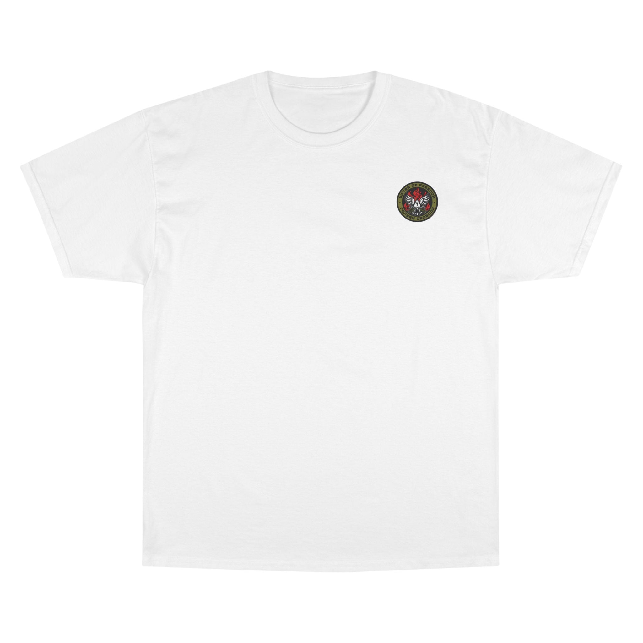Champion x Doves Of Freedom Tee, Casual Wear, White