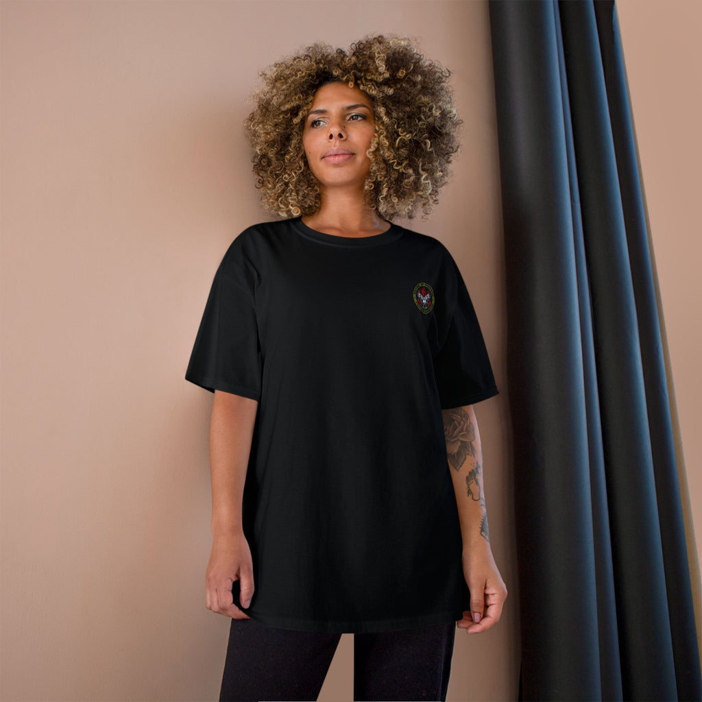 Champion x Doves Of Freedom Tee, Casual Wear, Black