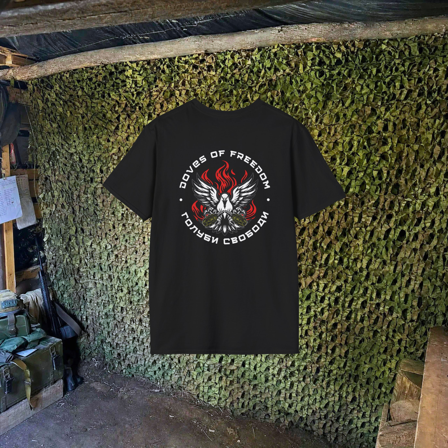 T-Shirt ''Doves Of Freedom''