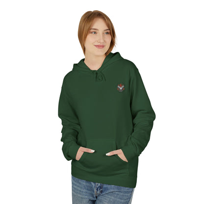 Unisex Hoodie 'Doves Of Freedom'' Text of Logo: Black