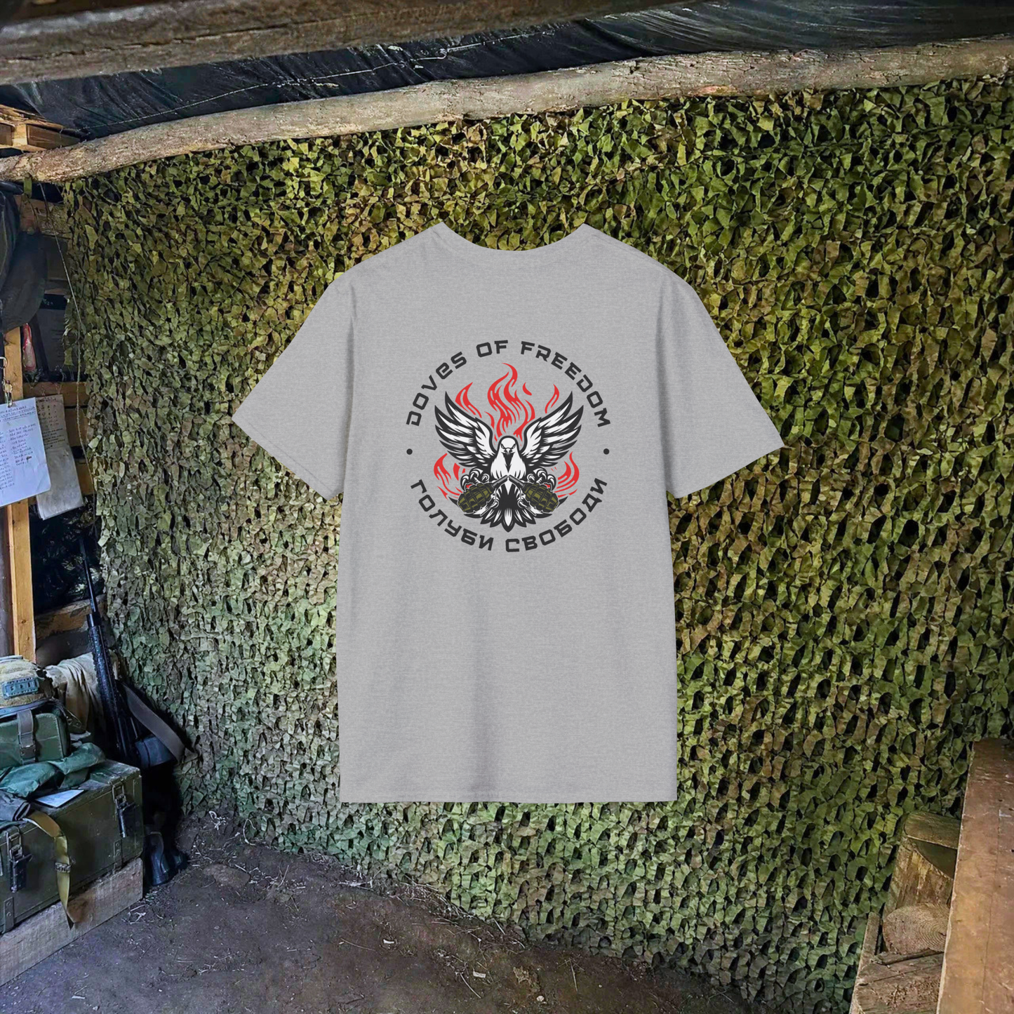 T-Shirt ''Doves Of Freedom''