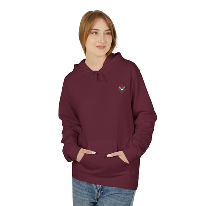 Unisex Hoodie 'Doves Of Freedom'' Text of Logo: Black