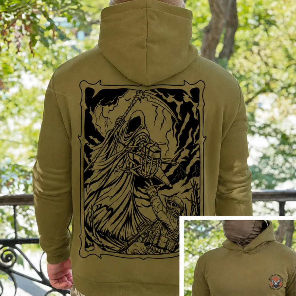 ''Drone Deal'' Tactical Collection - Hoodie - Military green