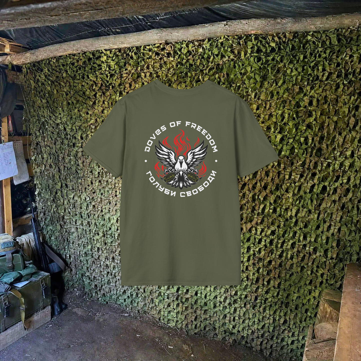T-Shirt ''Doves Of Freedom''